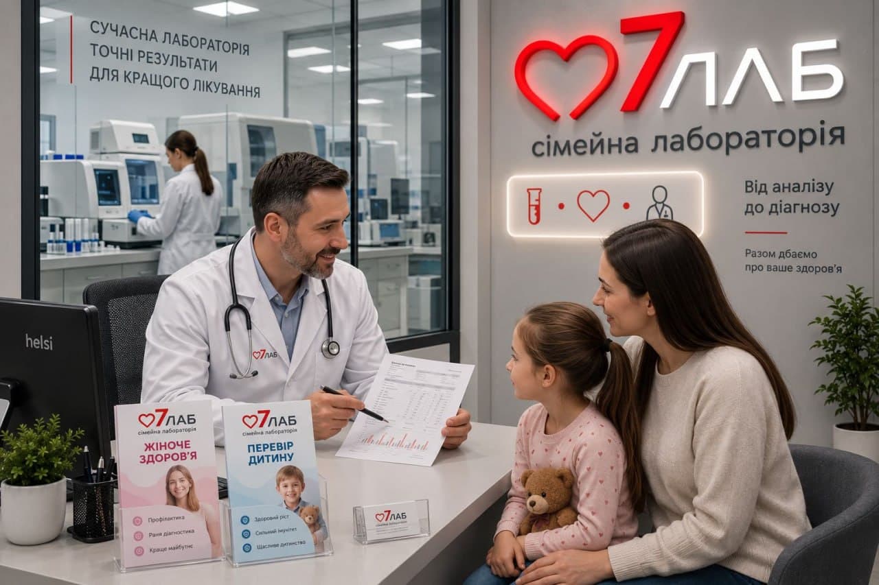 Консультація в 7ЛАБ — сучасний лабораторний сервіс
